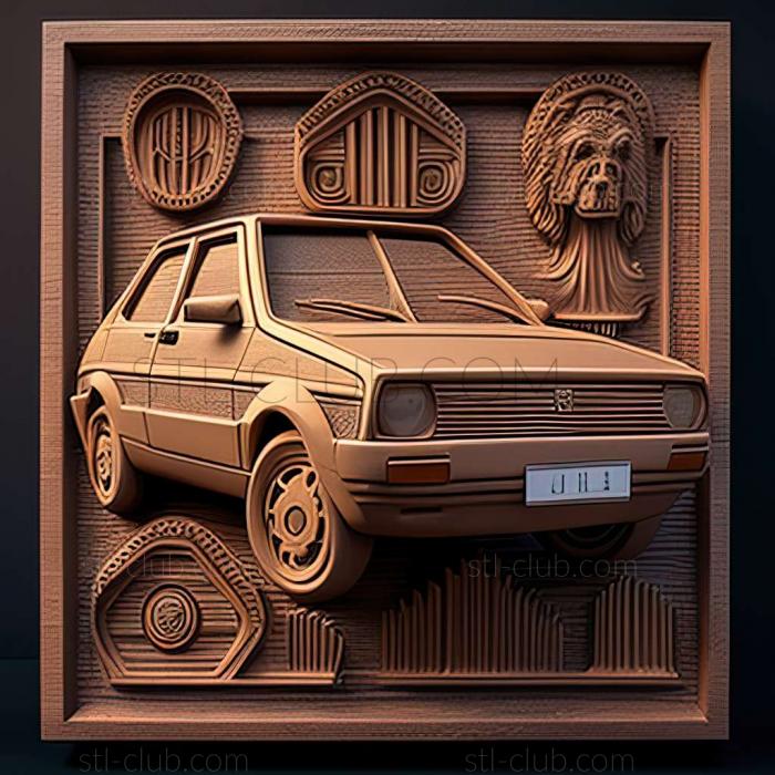 3D мадэль Fiat Ritmo (STL)